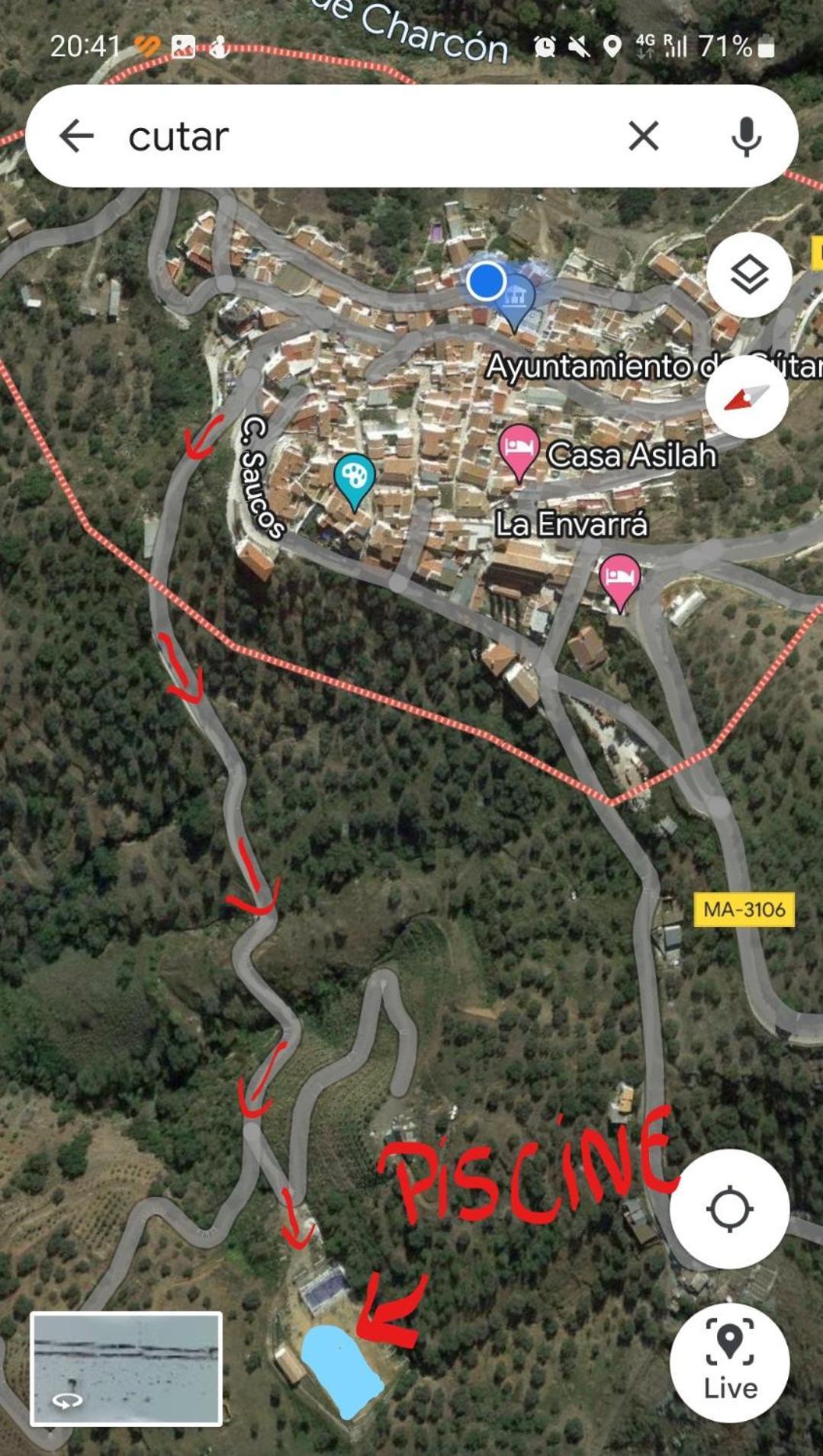 Casa Paco - Maison Andalousie Cútar Kültér fotó